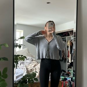 Long sleeve grey shirt